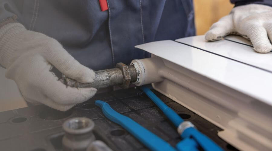 Professional water heater repair services in Hallieford, VA